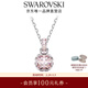 施華洛世奇【女神節禮物】  Birthstone 項鏈生辰石女 六月 粉紅色 5652044