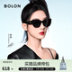 BOLON暴龍眼鏡楊紫同款寬腿貓眼太陽(yáng)鏡偏光鏡墨鏡女遮陽(yáng)防紫外線(xiàn)BL3189 C10-酷感黑