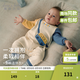 戴維貝拉（DAVE＆BELLA）新生兒爬服春裝新款男寶連體衣嬰兒哈衣連體服寶寶包屁衣 米色【現貨】 90cm （建議身高80-90cm）