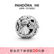 潘多拉（PANDORA）鏤空海星貝殼與心形串飾925銀海洋鏤空diy串珠生日禮物 均碼