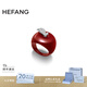 HEFANG何方珠寶幸運蘋(píng)果戒指手飾高級感生日禮物送女友老婆 紅色 12#
