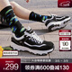 斯凱奇（Skechers）奧利奧熊貓鞋丨老爹鞋男女經(jīng)典黑白復古春夏輕便潮流增高運動(dòng)休閑 男款-BKW/黑色/白色 41.5