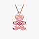 施華洛世奇（SWAROVSKI）TEDDY小熊項鏈女 跳動(dòng)的心女士項鏈生日情人節禮物送女友5642976