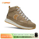CRISPI中幫徒步鞋男春季戶(hù)外防水耐磨牛皮登山鞋女EFX MID 摩卡黑 43