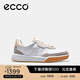 愛(ài)步（ECCO）休閑鞋女鞋 流行百搭球鞋平底板鞋 街頭球鞋272813 巖石灰/白色/灰白色/石灰色 37