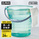 五月花水桶手提式U型底17L大容量加厚耐用宿舍泡腳家用洗車(chē)洗衣拖把桶