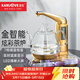 金灶（KAMJOVE）全智能燒水壺 全自動(dòng)上水電熱水壺 泡茶水壺茶具套裝電茶壺燒水器 炫彩面板
