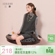 三彩2025冬季新款圓領(lǐng)毛呢連衣裙無(wú)袖背心裙疊穿短裙甜酷M