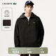 LACOSTE法國鱷魚(yú)男裝25秋冬新款高領(lǐng)寬松落肩半拉鏈純色衛衣|SH5500 SKB/巧克力色 L 5