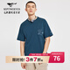 七匹狼【透氣耐磨】短袖T恤夏季男圓領(lǐng)純棉體恤衫男裝衣服上衣 105(寶藍) L 175/96A