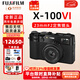 富士（FUJIFILM） X100VI x100vi x100v升級微單數碼相機復古口袋x-100vi小白街旅行全新富士相機微單相機送禮生日 x100vi黑色 官方標配+(閃迪32G+原肩帶+原電)