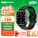 異能者（ERAZER）聯(lián)想生態(tài)智能手表 藍牙通話(huà) 心率血氧睡眠監測 運動(dòng)手環(huán) 送男女朋友長(cháng)輩 S4A 深空黑 適用華為小米