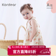 Kordear嬰兒裙子夏裝女寶寶洋氣背心裙純棉連衣裙女童夏天 元氣桃桃 100 cm