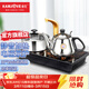 金灶（KAMJOVE）家用半自動(dòng)上水電磁爐 定量加水高效燒水茶臺功夫泡茶爐具D608 【智能變頻 臺嵌兩用】37*20cm