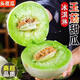 蒲戀正宗海南玉菇冰淇淋甜瓜蜜瓜綠肉軟糯香瓜應當季新鮮水果整箱批發(fā) 帶箱5斤精選裝【2-3個(gè)】?jì)糁?.5斤