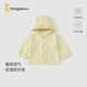 童泰（TONGTAI）嬰兒外套夏季薄款寶寶衣服兒童連帽上衣男女童開(kāi)衫童裝黃色90cm