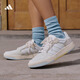 adidas ENTRAP美式校園風(fēng)運動(dòng)少年感復古籃球風(fēng)板鞋男女阿迪達斯   米白色/灰色   38