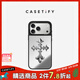 CASETIFY 【新品上市】哥特金屬  適用于iPhone 17/16 Pro/Max 蘋(píng)果手機殼 鏡面黑框Magsafe iPhone 16 Pro Max