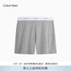 Calvin Klein內衣【摩登引力帶】夏女士ck可外穿辣妹運動(dòng)睡褲短褲 P7A-椰青灰 M