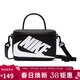 耐克NIKE單肩包/斜挎包中性鞋盒包NIKE休閑包FN3059-010黑白均碼