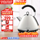 摩飛電器（Morphyrichards） 家用電熱水壺進(jìn)口304不銹鋼大容量燒水壺 MR7456A 1.5L 白色
