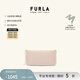 芙拉（FURLA）【禮物】CLASSIC牛皮迷你女士百搭休閑單肩斜挎包鏈條包 粉色
