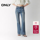ONLY 2025夏季立體剪裁小個(gè)子高腰喇叭褲牛仔褲女|125332074