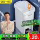 佳幫手臥室腳踏垃圾桶7.3L家用腳踩+手按雙開(kāi)蓋廚房衛生間廁所客廳帶蓋