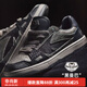 馬登黑曼巴美式厚底休閑運動(dòng)鞋潮深色滑板鞋男士秋冬季純黑色板鞋 曼巴黑 【高顏值板鞋/百搭鞋子男款/平底鞋】 41