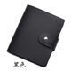 依嵐迪（YILANDI）新款韓版卡包 男女式多卡位 簡(jiǎn)約大容量名片包 60卡位 防消磁卡夾 黑色