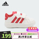 阿迪達斯（adidas）童鞋25秋冬季女童寶寶GRAND魔術(shù)貼云朵鞋輕便運動(dòng)休閑鞋JQ7995