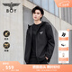 BOY LONDON【簡(jiǎn)影】春季戶(hù)外運動(dòng)潮牌男女款夾克沖鋒外套N23073 黑色 L