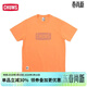 CHUMS洽洽鳥(niǎo)戶(hù)外休閑男女同款吸濕快干百搭圓領(lǐng)LOGO短袖T恤CH01-2374 橘色D001 S