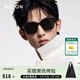 BOLON暴龍眼鏡 潮流線(xiàn)太陽(yáng)鏡百搭方框墨鏡男女防紫外線(xiàn)BX8008 A10【非偏光】