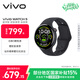 vivo WATCH5 藍牙版辰夜黑 全天候心率血氧監測血壓功能全新藍河操作系統iOS跨系統兼容智能手表送女友