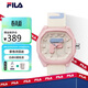 斐樂(lè )（FILA）手表女送女生潮流老爹風(fēng)格運動(dòng)防水石英學(xué)生手表 FLM38-6105-008