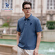 U.S. POLO ASSN.短袖POLO衫男夏季商務(wù)休閑上衣T恤保羅男裝海瀾禮物霧霾藍 2XL