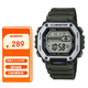 卡西歐（CASIO）手表男復古小方塊數字防水運動(dòng)學(xué)生男女電子石英表MWD-110H-3A