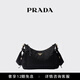 PRADA/普拉達【禮物】女士Prada Explore Re-Nylon單肩包 黑色