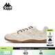 卡帕（Kappa）背靠背運動(dòng)鞋男女軟底輕便網(wǎng)面透氣德訓鞋K0FX5BB08 奶酪白 37