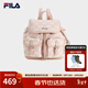 FILA 斐樂(lè )官方女包背包2026春季新款時(shí)尚雙肩包精致小書(shū)包隨身包 淺玫瑰紅-PK XS
