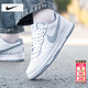 耐克（NIKE）男鞋子男 2026春季新款透氣耐磨運動(dòng)鞋帆布小白鞋滑板鞋休閑鞋男 106-幻影灰白/曬圖退10 39 （內長(cháng)245mm）