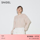 SNIDEL2025秋冬新品甜美圓領(lǐng)鏤空鉤花蝴蝶結針織衫上衣SWNT254308 粉色 均碼 （F）