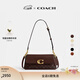 蔻馳（COACH）【禮物】女士JET單肩包牛皮革真皮斜挎包春季高級感女包 B4/楓棕色 楓棕色