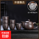 紫砂壺茶具套裝家用整套帶過(guò)濾網(wǎng)大號單壺功夫茶具功夫茶杯泡茶壺 紫砂-舍得-龍肚壺+六杯