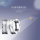 豐澤西（Fzx jewellery）925銀耳圈男女款銀耳扣耳環(huán)男時尚耳飾 A款 一對價