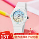 卡西歐（CASIO）手表 學(xué)生兒童表 百搭時(shí)尚 防水夜光指針考試手表情人節禮物 LRW-200H-2E2
