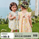 迷你巴拉女童連衣裙純棉寶寶嬰兒衣服公主裙新款裙子