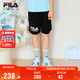 FILA斐樂(lè )兒童童裝短褲2026年夏季男女童中大童休閑寬松五分褲