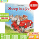 英文原版繪本 Sheep in a jeep 吉普車(chē)里的羊 廖彩杏書(shū)單韻文推薦 兒童圖畫(huà)書(shū)